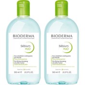 Resim Bioderma Sebium H2O 500 ml 2 li Paket 