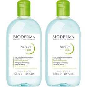 Resim Bioderma Sebium H2O 500 ml 2 li Paket 