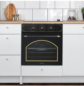 Resim Kumtel B66-SF3(MT) Rustik Cam Ankastre Fırın 