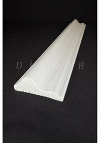 Resim Diecor Dekoratif Boyanabilir 25 Adet 6 Cm Eğimli Polistren Duvar Çıtası Beyaz 60 X 17 Model:xa200 