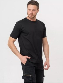 Resim Mado Sport Erkekler Ve Kadınlar İçin Temel Tişört, Doğal Pamuk 194618581 Siyah 