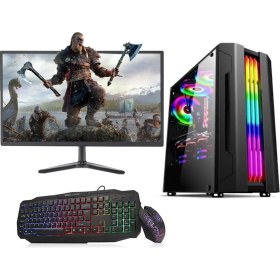 Resim Zeiron Vulcan Lite X20 Intel Core i5 3470 8GB 500GB + 120GB SSD GT730 Freedos 18.5" Masaüstü Bilgisayar 