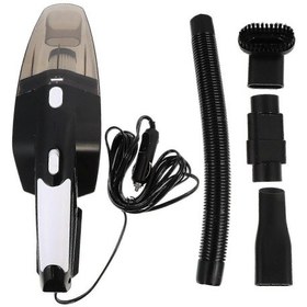 Resim Set 120w Araba Toz Giderici Yüksek Güçlü Araba Elektrikli Süpürgesi El Tipi Araba Temizleyici Siyah 4317 