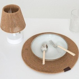 Resim Kahverengi Makrome Amerikan Servis 2'liörme Supla Kahverengi 