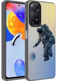 Resim Xiaomi Redmi Note 12 Pro 4g Kılıf Desenli Dragon Sert Kapak 