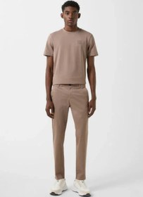 Resim Riley Chino Lüks Günlük Stil, Erkek Pantolon - Kahverengi / 34 
