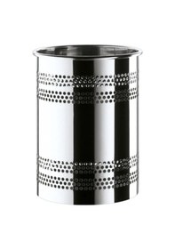 Resim Çöp Kovası, Açık, Delikli, 9lt Krom 