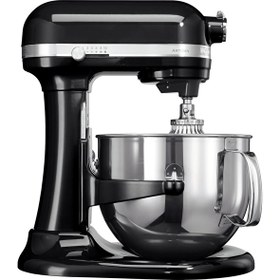 Resim KitchenAid Artisan 5KSM7580XEOB Onyx Black 6.9 Litre Mutfak Şefi 