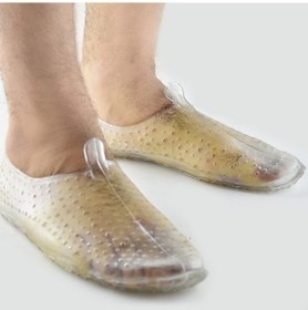 Resim 005 Kadın Deniz Ayakkabısı Erkek Deniz Ayakkabısı Plaj Havuz Ayakkabısı Unisex Şeffaf 