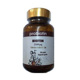 Resim Prozinc Probiotion Biotin 2500 Mg - 50 Tablet 