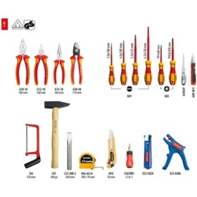 Resim Genel Markalar 31 Parça Elektrikçi Alet Seti (A32 ÇANTA İÇİNDE) 