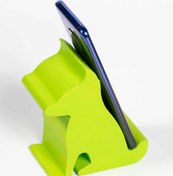 Resim Birlik Sünger Sünger Köpek Masa Üstü Telefon Ve Tablet Tutacağı Yeşil 10,5x13x6 Cm 