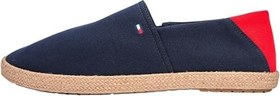Resim TOMMY HILFIGER TOMMY HILFIGER Erkek Marka Logolu Günlük Kullanıma Uygun Siyah Espadril FM0FM05792 BDS 