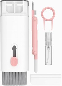 Resim Kyrotech 7'si 1 Arada Elektronik Temizlik Kiti - Klavye, Monitör, Cep Telefonu, Bluetooth, Kulaklık, Lego, Airpods Uyumlu, Bilgisayar Kamera Lensi T0emizleme Seti, (Pembe) 