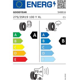 Resim Goodyear 285/45r19 111w Xl Fp Eagle F1 Asymmetric 3 Suv 4x4 Suv Yaz Lastiği 2025 