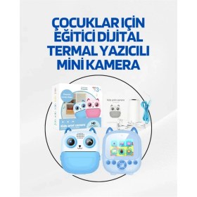 Resim Dijital Termal Yazıcılı Mini Kamera – Hd Video & Anında Fotoğraf Çıktısı 