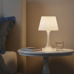 Resim Evnalia Dekoratif Fiskos Ahşap Torna Beyaz Cilalı Ayak Mdf Yan Sehpa Çiçeklik Vazo Abajur Standı 52 Cm Çap 