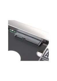 Resim 12.7mm Hdd Ssd Caddy Laptop Dvd Yuvası İçin 2.5 Sata Disk Takma Aparatı Optik Sürücü 