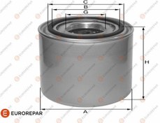Resim EUROREPAR 1682285980 | Psa / Erp Yağ Filtresi Peugeot 205 I 1.1 Citroen C15 1.1 