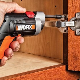 Resim WORX WX252 4Volt/1.5Ah. Li-ion Şarjlı Tornavida + 10 adet Bits Uç 
