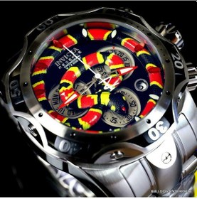 Resim Invicta King Venom Iii Cobra Swiss Mv Chronograph 52 MM Erkek Kol Saati 886678312047 