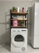 Resim TEKİN DEKOR Camasır Makina Üstü Raf 
