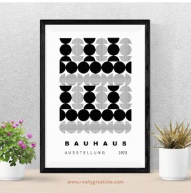 Resim Siyah Beyaz Şekiller Duvar Tablosu Çerçeveli 2'li Set Siyah Renk 35 X 50 Boyut/ebat 