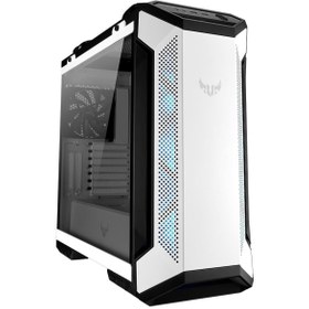 Resim Asus TUF GAMING GT501 WHITE EDITION USB 3.1 Temperli Cam RGB E-ATX Mid Tower Kasa 