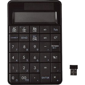 Resim MC-56AG 2 1 2.4g Usbli Kablosuz Numerik Klavye - Siyah (Yurt Dışından) 