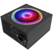 Resim MELFSHOP RAMPAGE 600W 80 BRONZE RGB-600 12cm Fanlı Power Supply 