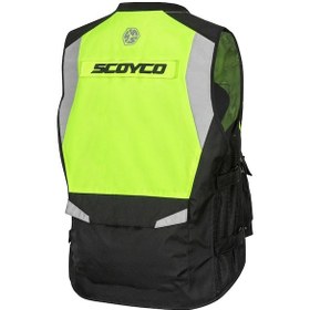 Resim Ebakbak Motosiklet Reflektörlü Yelek Gece Gündüz Farkındalık Yeleği 