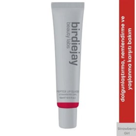 Resim Birdiejay Beauty Labs Peptide Lip Glass-Strawberry Girl 