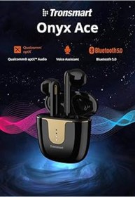 Resim Qedii Tronsmart Onyx Ace Bluetooth Tws Kulaklık, Siyah 