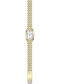 Resim Qq Marka Kadın Metal Tam Rakamlı Saat Q03c-500py Altın 