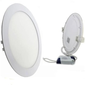 Resim Borsan Borled 24W Beyaz Işık Slim LED Panel 4000K Yuvarlak Alüminyum Kasa BL-S1-2021 