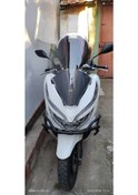 Resim Motocam Honda Pcx Siperlik Ön Cam 2018 2020 Model 83cm Şeffaf Renkli 4mm Uzun Cam 