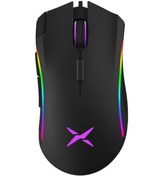 Resim Reedark Delux M625 Kablolu Oyuncu Mouse 7 Programlanabilir Düğmeli Ergonomik A3050 Sensörlü 4000 DPI 