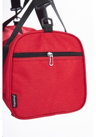 Resim Superbag Seyahat Spor Çantası Kırmızı Kadın Erkek Unisex 