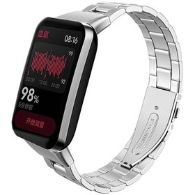 Resim Effox Xiaomi Mi Band 7 Pro Krd-04 Metal Kordon-gümüş 