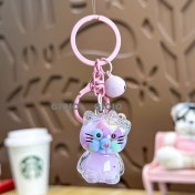 Resim Silver1 Iyi Şanslar Bebek Sevimli Karikatür Peluş Bebek Çanta Kolye Kız Öğrenci Bebek Asılı Anahtar (Yurt Dışından) 