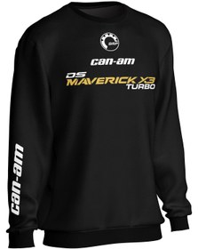 Resim Brp Can-Am Maverick X3 Ds Turbo Sweatshirt - Gold / M 