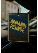 Resim Sarı Lacivert Armanın Peşinde Ve Arabada Prenses Var - İkili Oto Kokusu - Dekoratif Araç Kokusu Ve Aksesuarı 