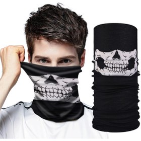 Resim rafiel Motorcu Boyunluk Baf Buff Bandana 25x48 cm Model 7 