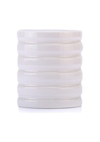 Resim SERAMİK DİŞ FIRÇALIK OVAL ÇİZGİLİ MODEL 9X6X11CM Diğer 