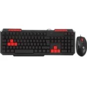 Resim Everest USB Trk Multimedya Klavye - Mouse Set KM-6825 