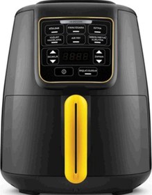 Resim Air Pro Cook Köz Xl Airfryer Siyah Gold Karaca