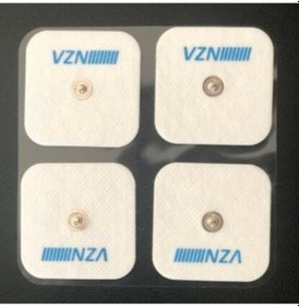 Resim Vzn Çıtçıtlı Tens Pedi Çıtçıtlı Tens Elektrodu 5X5 Cm 