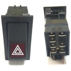 Resim Eng Flaşör Anahtarı Ym Dar Tip (7 Fiş) 