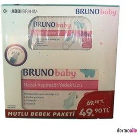 Resim Bruno Nazal Burun Aspiratörü + 10'lu Yedek Uç Hediye 