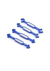 Resim Ranyeek 4 Parça Metal Anahtar Seti - 3-6 Mm Aralığında Uçlar, Rc Araçlar, İha Ve Botlar İçin Çivata Somun Çıkarıcı Araç 